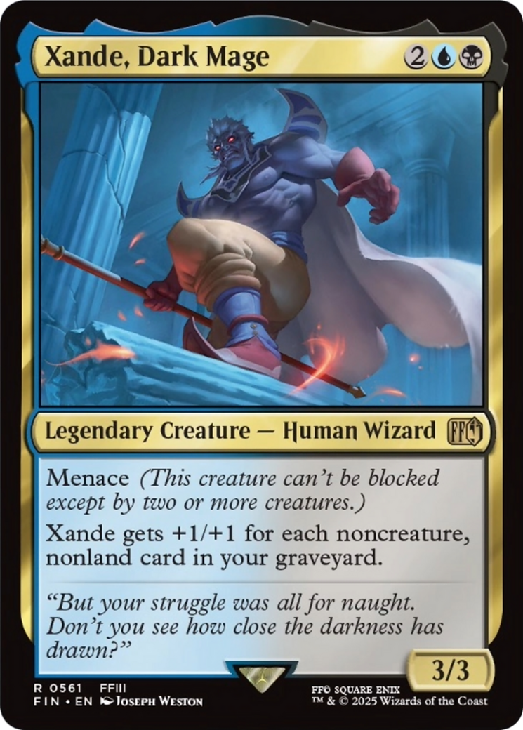 Xande, Dark Mage [FINAL FANTASY] | Good Games Adelaide SA