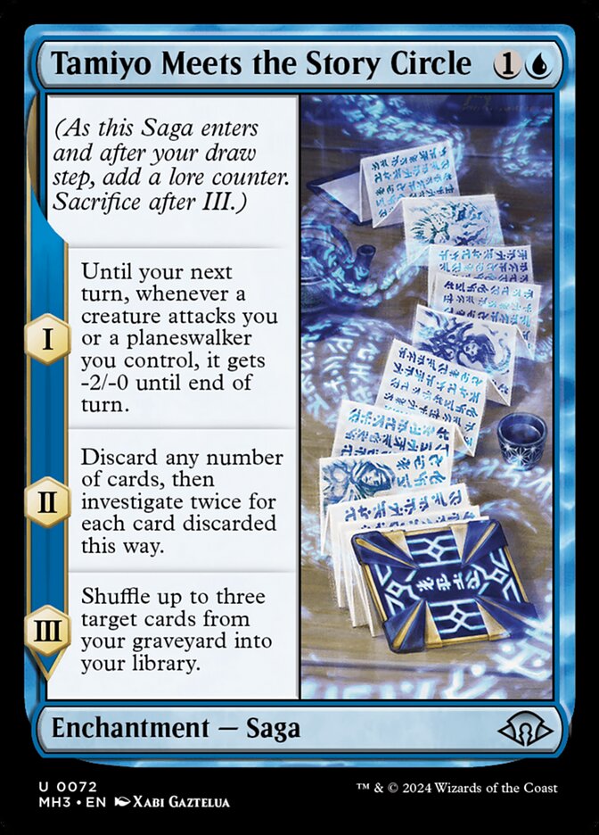 Tamiyo Meets the Story Circle 72 (Modern Horizons 3)  - Foil | Good Games Adelaide SA