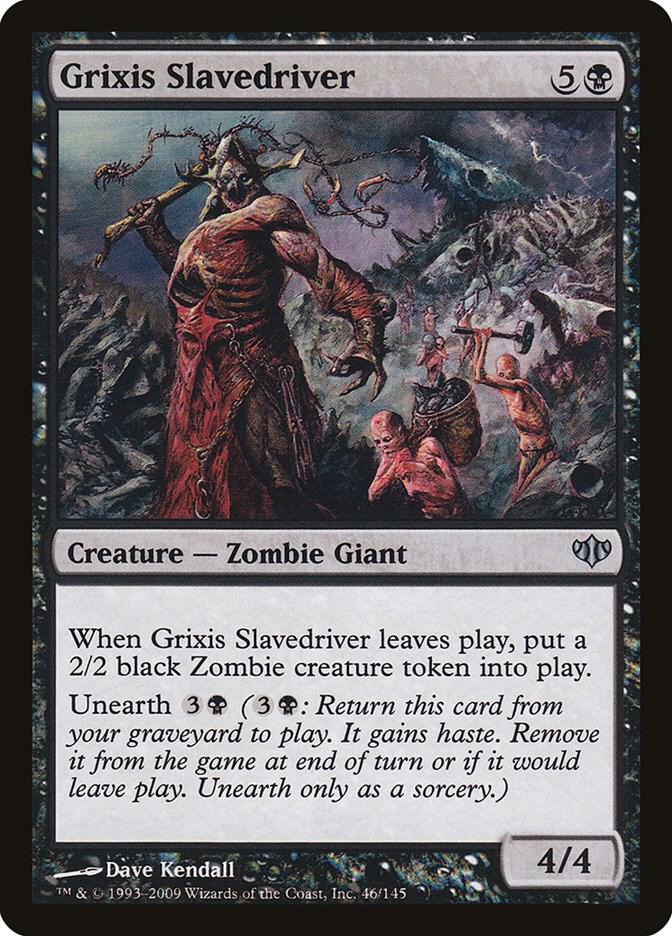 Grixis Slavedriver 46 (Conflux)  - Foil | Good Games Adelaide SA