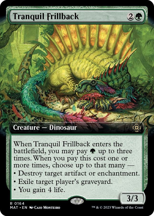Tranquil Frillback 164/50 (March of the Machine: The Aftermath)  - Extended Art Foil | Good Games Adelaide SA