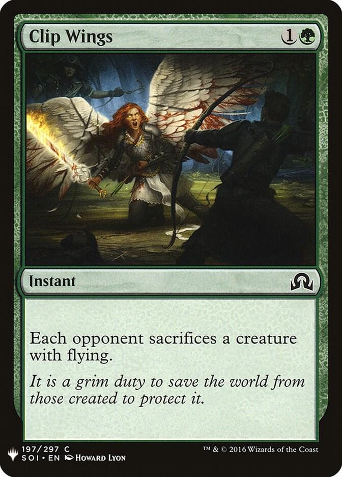 Clip Wings 197 (The List Reprints)  | Good Games Adelaide SA