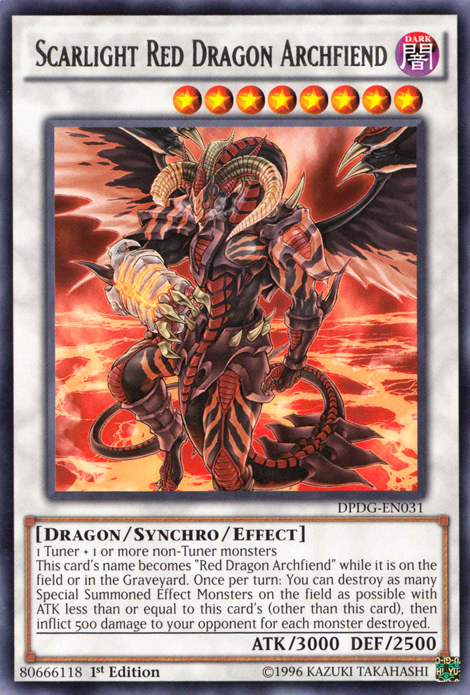 Scarlight Red Dragon Archfiend [DPDG-EN031] Rare | Good Games Adelaide SA