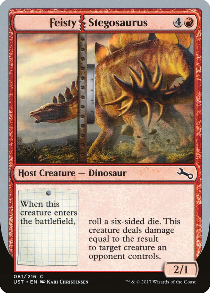 Feisty Stegosaurus 81 (Unstable)  | Good Games Adelaide SA