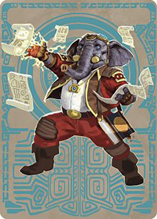 Quintorius Kand Art Card 65 81 65 (Art Series: The Lost Caverns of Ixalan)  | Good Games Adelaide SA