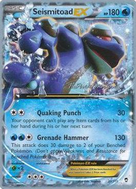 Seismitoad EX (20/111) (Punches 'n' Bites - Patrick Martinez) [World Championships 2015] | Good Games Adelaide SA