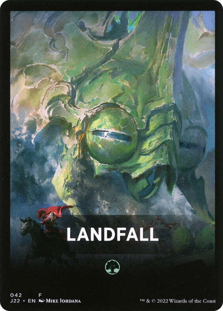 Landfall Theme Card [Jumpstart 2022 Front Cards] | Good Games Adelaide SA