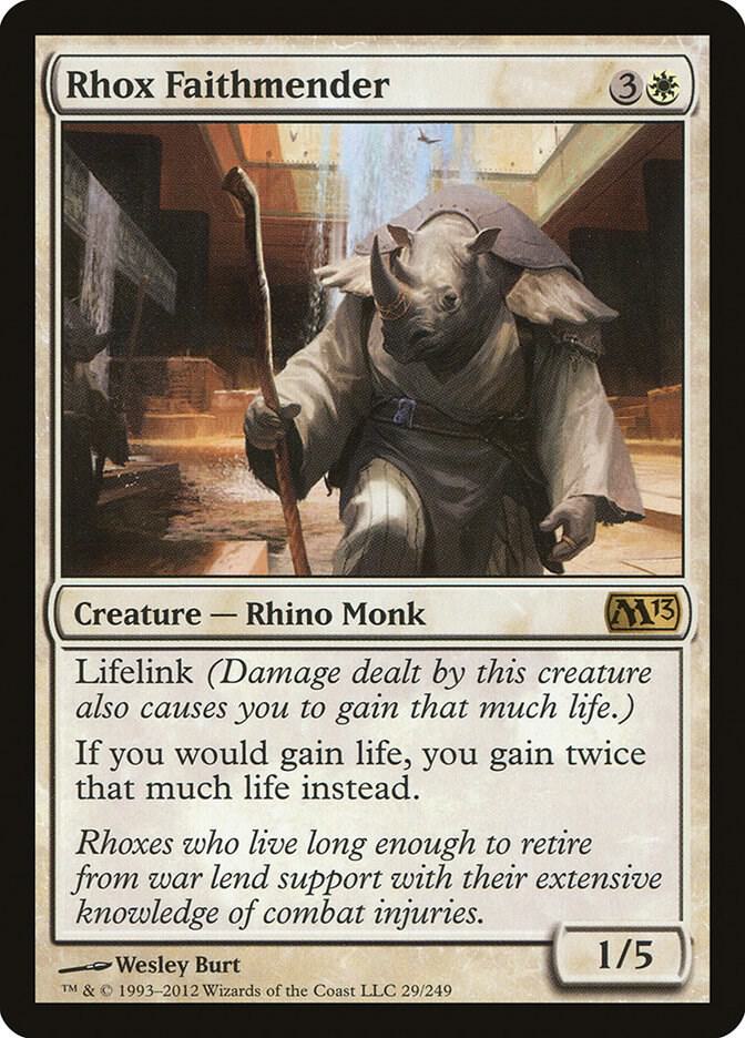 Rhox Faithmender 29 (Magic 2013 (M13))  - Foil | Good Games Adelaide SA