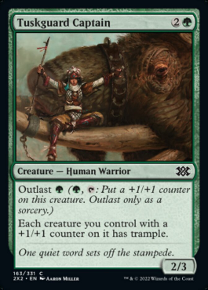 Tuskguard Captain [Double Masters 2022] | Good Games Adelaide SA
