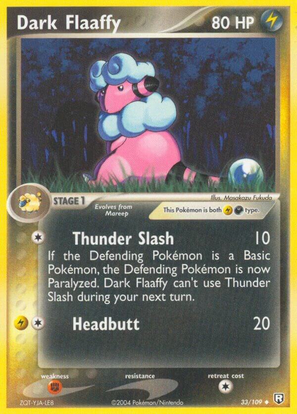 Dark Flaaffy 33/109 (Team Rocket Returns)  | Good Games Adelaide SA