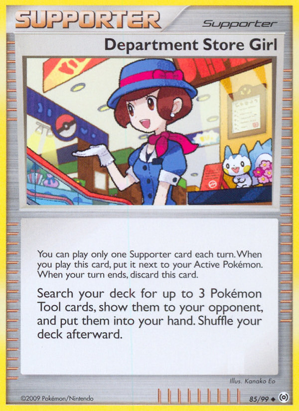 Department Store Girl (85/99) [Platinum: Arceus] | Good Games Adelaide SA