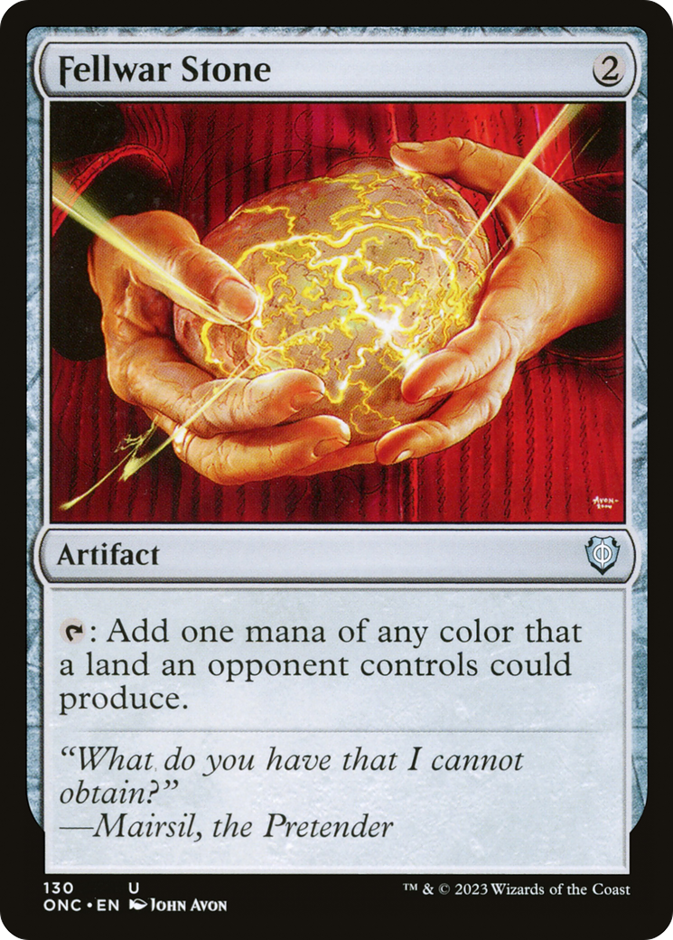 Fellwar Stone [Phyrexia: All Will Be One Commander] | Good Games Adelaide SA