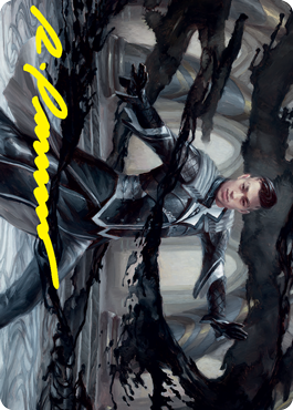 Killian, Ink Duelist Art Card (Gold-Stamped Signature) [Strixhaven: School of Mages Art Series] | Good Games Adelaide SA