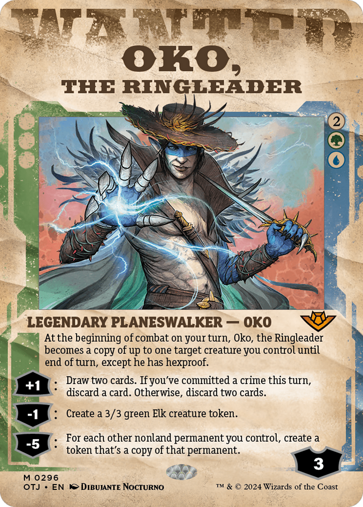 Oko, the Ringleader (Showcase) [Outlaws of Thunder Junction] | Good Games Adelaide SA