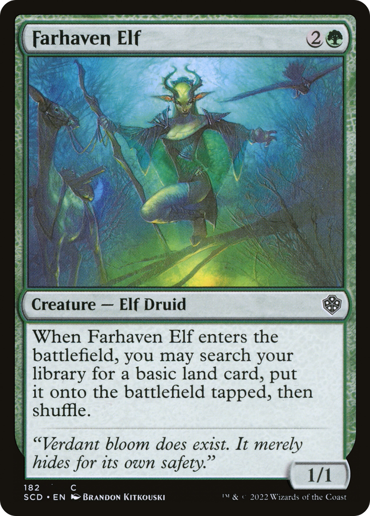 Farhaven Elf [Starter Commander Decks] | Good Games Adelaide SA