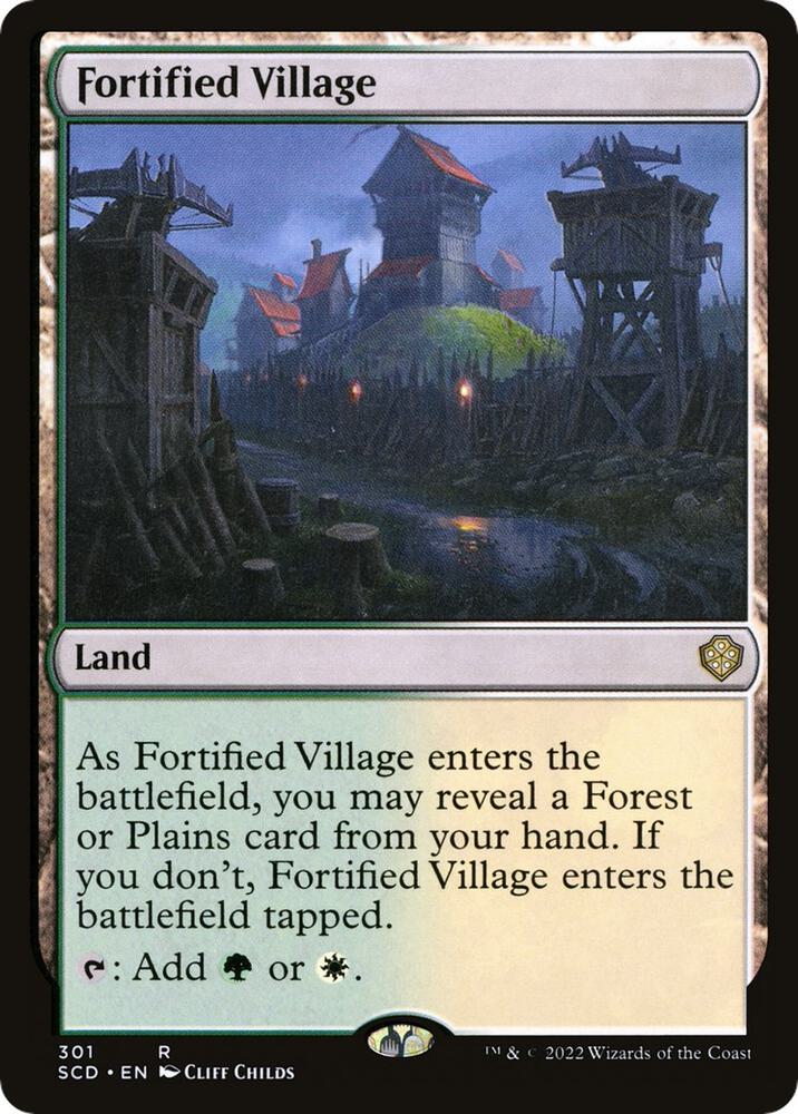 Fortified Village 301 (Starter Commander Decks)  | Good Games Adelaide SA