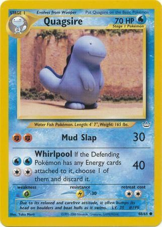 Quagsire (48/64) [Neo Revelation Unlimited] | Good Games Adelaide SA