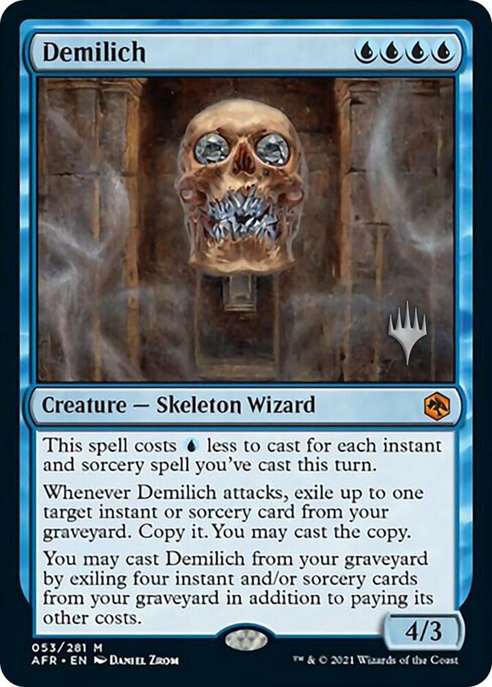 Demilich 53 (Promo Pack: Adventures in the Forgotten Realms)  - Foil | Good Games Adelaide SA