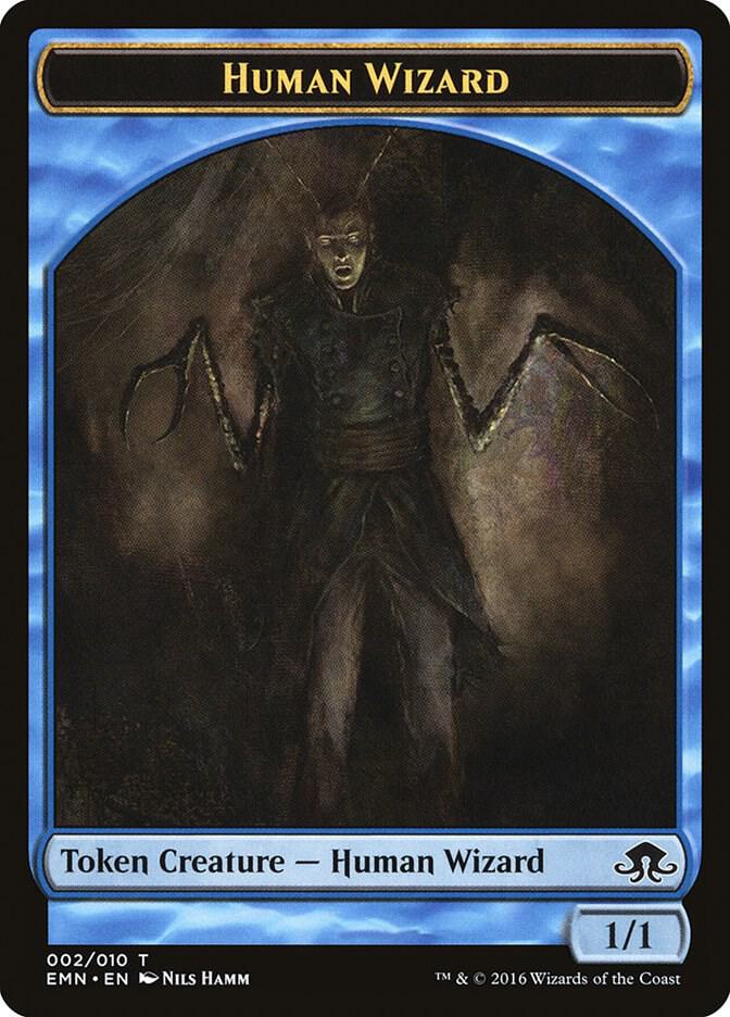 Human Wizard Token 2 (Eldritch Moon)  | Good Games Adelaide SA