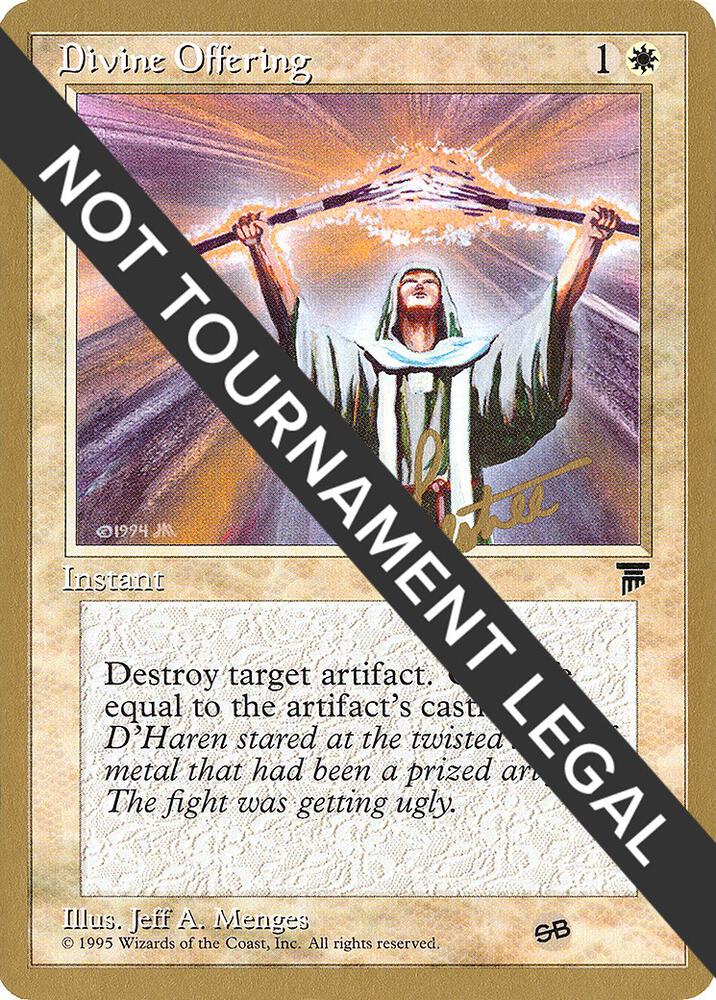 Divine Offering 1996 Bertrand Lestree LEG SB  (World Championship Decks)  | Good Games Adelaide SA