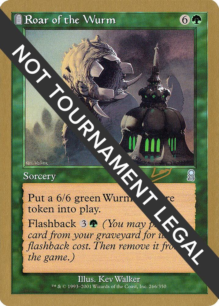 Roar of the Wurm 2002 Raphael Levy ODY  (World Championship Decks)  | Good Games Adelaide SA