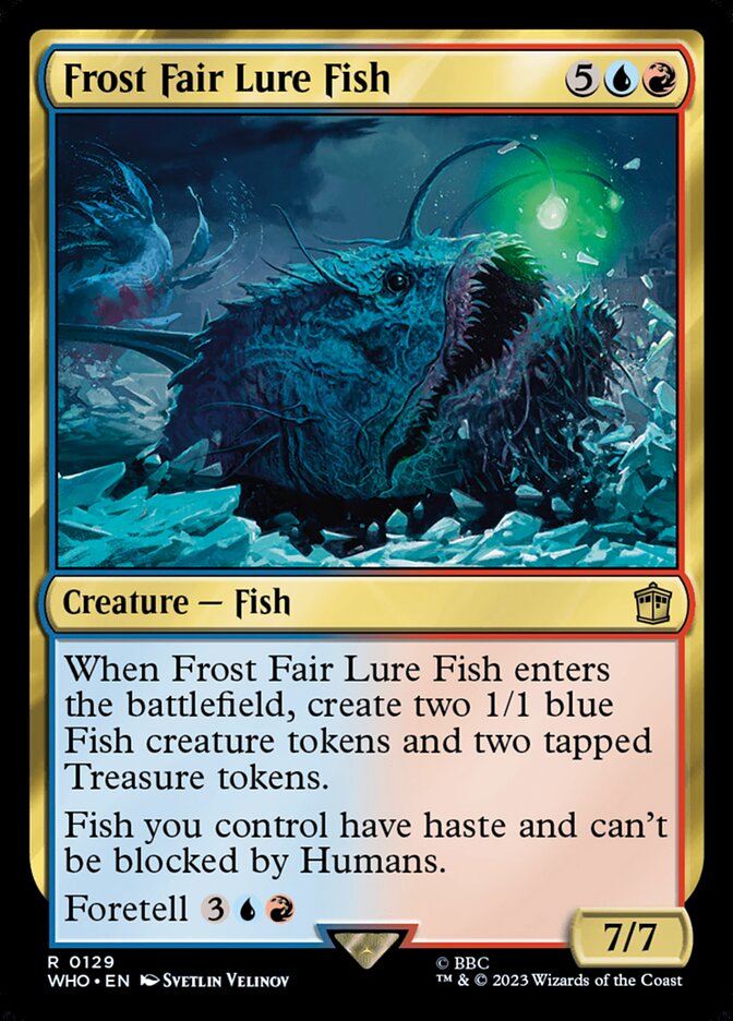 Frost Fair Lure Fish 129 (Universes Beyond: Doctor Who)  - Foil | Good Games Adelaide SA
