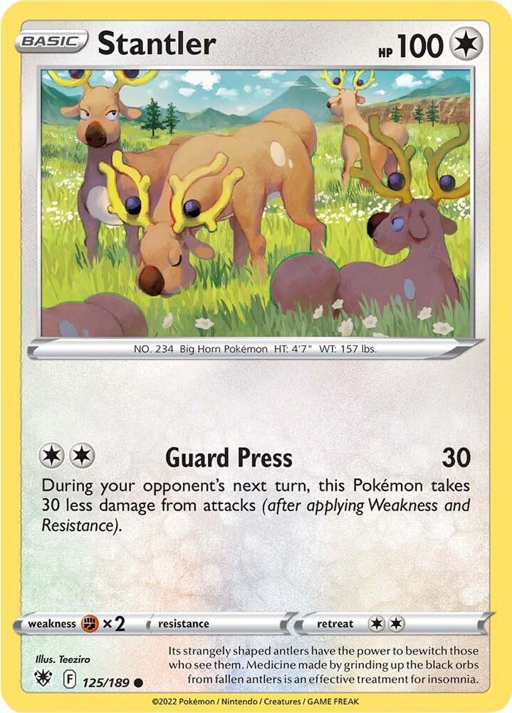 Stantler 125/189 (SWSH10: Astral Radiance)  | Good Games Adelaide SA