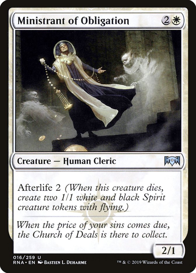 Ministrant of Obligation [Ravnica Allegiance] | Good Games Adelaide SA