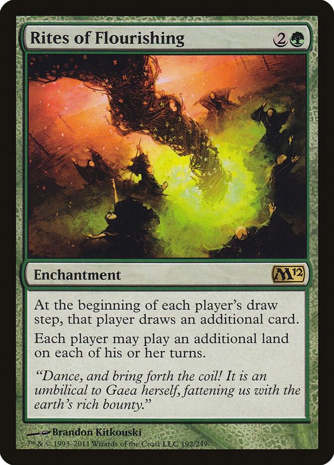 Rites of Flourishing 192 (Magic 2012 (M12))  | Good Games Adelaide SA