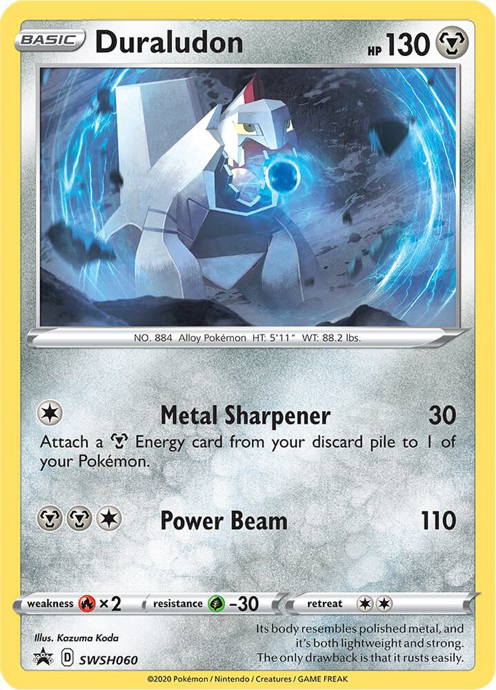 Duraludon SWSH060 (SWSH: Sword & Shield Promo Cards)  - Holofoil | Good Games Adelaide SA
