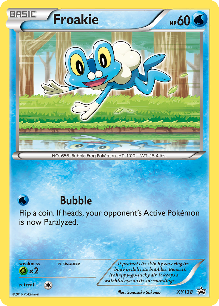 Froakie (XY138) [XY: Black Star Promos] | Good Games Adelaide SA