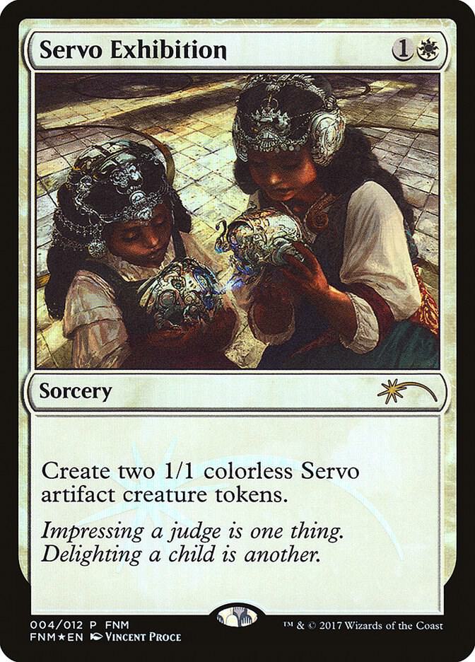 Servo Exhibition 4 (FNM Promos)  - Foil | Good Games Adelaide SA