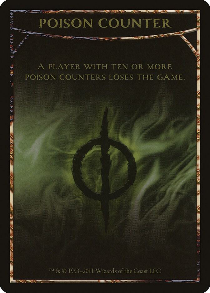 Poison Counter Token  (Mirrodin Besieged)  | Good Games Adelaide SA