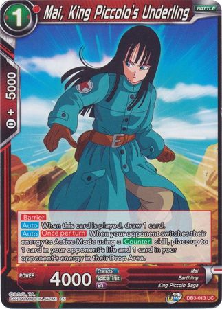Mai, King Piccolo's Underling [DB3-013] | Good Games Adelaide SA