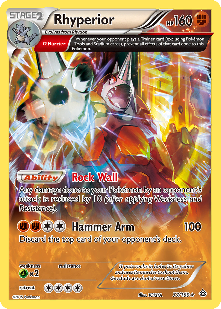Rhyperior (77/160) [XY: Primal Clash] | Good Games Adelaide SA