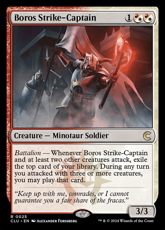 Boros Strike-Captain 25 (Ravnica: Clue Edition)  | Good Games Adelaide SA