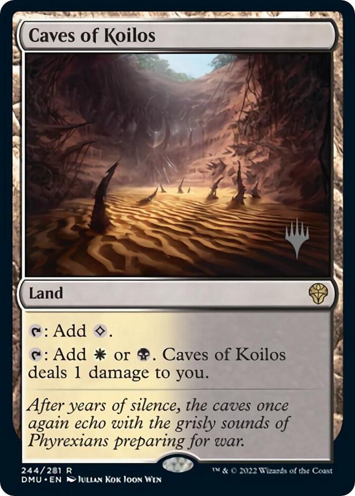 Caves of Koilos 244 (Promo Pack: Dominaria United)  - Foil | Good Games Adelaide SA