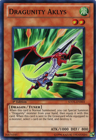 Dragunity Aklys [SDDL-EN003] Super Rare | Good Games Adelaide SA