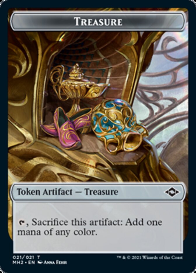 Crab Token // Treasure Token (#21) [Modern Horizons 2 Tokens] | Good Games Adelaide SA