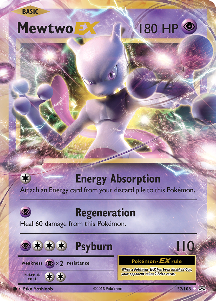 Mewtwo EX (52/108) [XY: Evolutions] | Good Games Adelaide SA