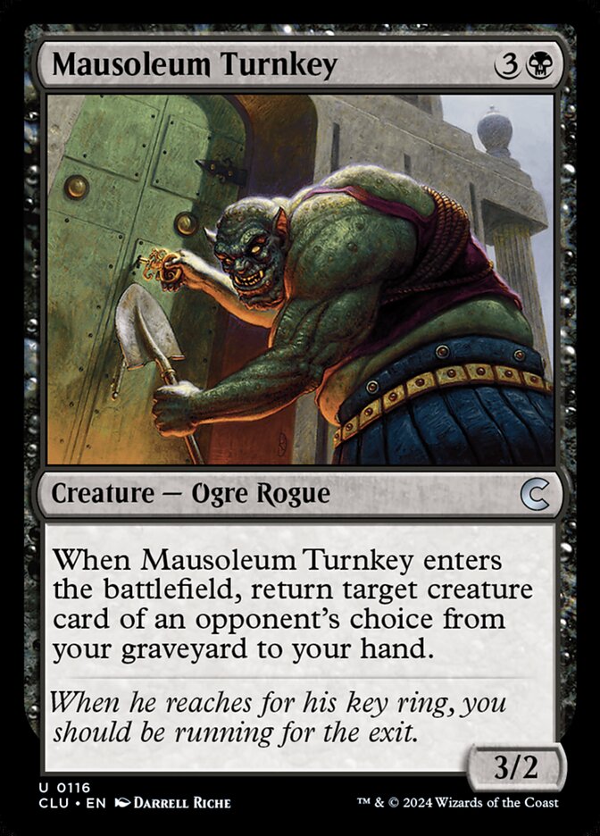 Mausoleum Turnkey 116 (Ravnica: Clue Edition)  | Good Games Adelaide SA
