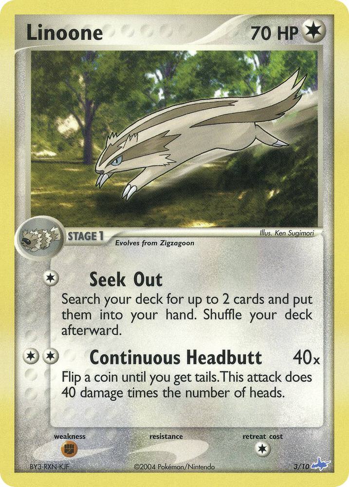 Linoone 3/10 (EX Trainer Kit 1: Latias & Latios)  | Good Games Adelaide SA