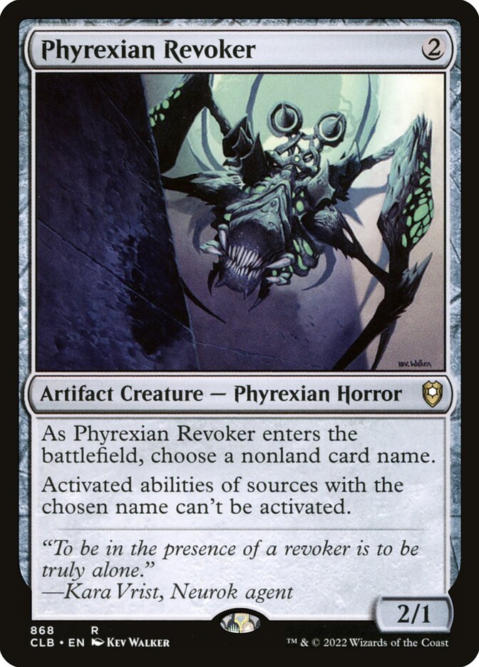 Phyrexian Revoker 868 (Commander Legends: Battle for Baldur's Gate)  | Good Games Adelaide SA