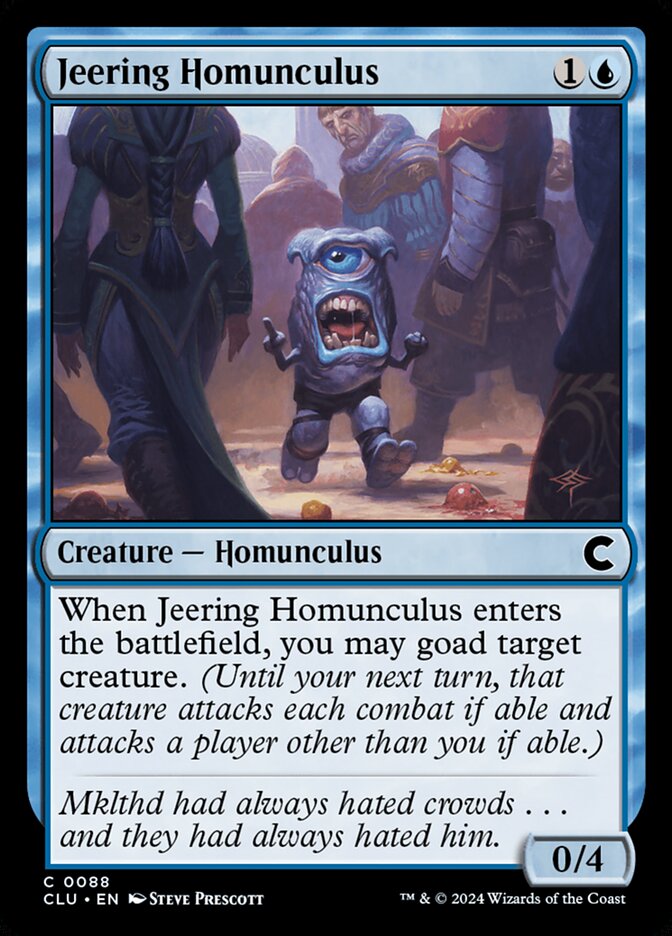 Jeering Homunculus 88 (Ravnica: Clue Edition)  | Good Games Adelaide SA