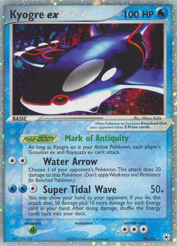 Kyogre ex 94/101 (Hidden Legends)  - Holofoil | Good Games Adelaide SA