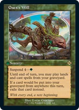 Gaeas Will Retro Frame Foil Etched 412 (Modern Horizons 2)  - Foil | Good Games Adelaide SA