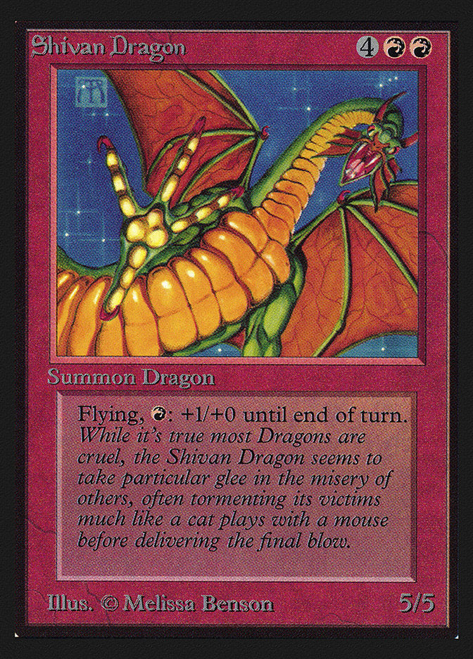 Shivan Dragon (IE) [Intl. Collectors’ Edition] | Good Games Adelaide SA