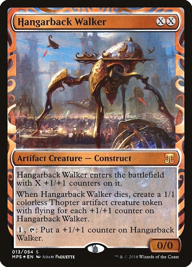 Hangarback Walker 13 (Masterpiece Series: Kaladesh Inventions)  - Foil | Good Games Adelaide SA
