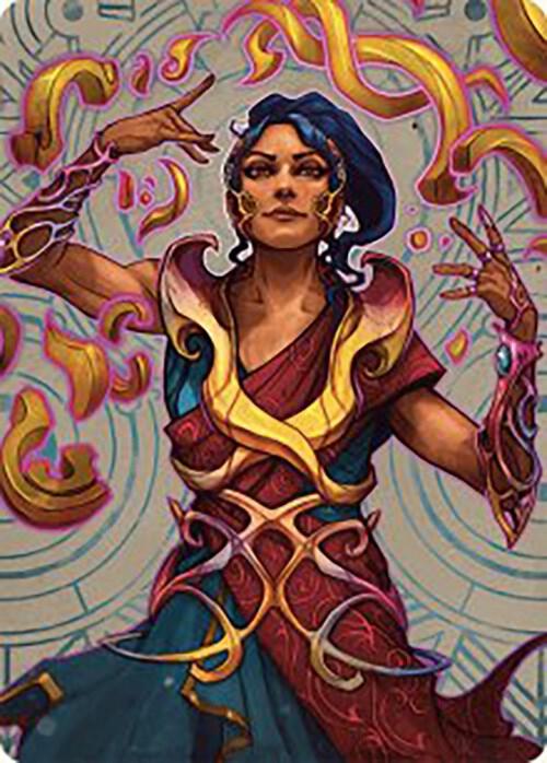 Saheeli the Suns Brilliance Art Card 52 (Art Series: The Lost Caverns of Ixalan)  | Good Games Adelaide SA