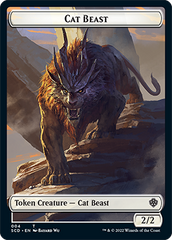 Insect // Cat Beast Double-Sided Token [Starter Commander Decks] | Good Games Adelaide SA