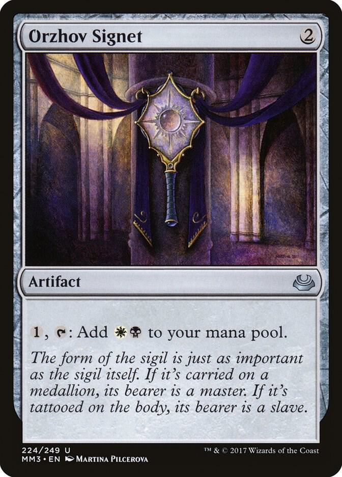 Orzhov Signet 224 (Modern Masters 2017)  - Foil | Good Games Adelaide SA